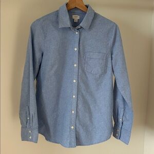 J. Crew Sky Blue Denim Shirt